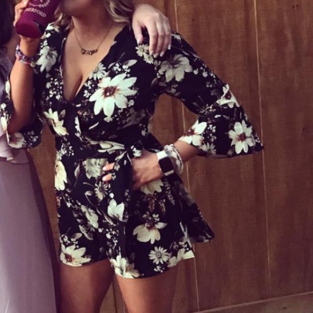 Floral Romper